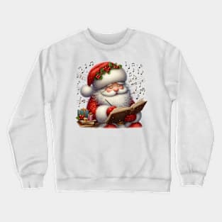 Santa Claus Scene Crewneck Sweatshirt